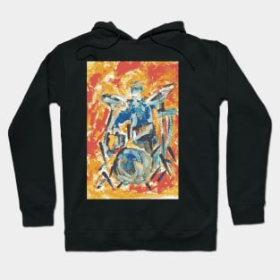 Fancy drummer modern style Hoodie